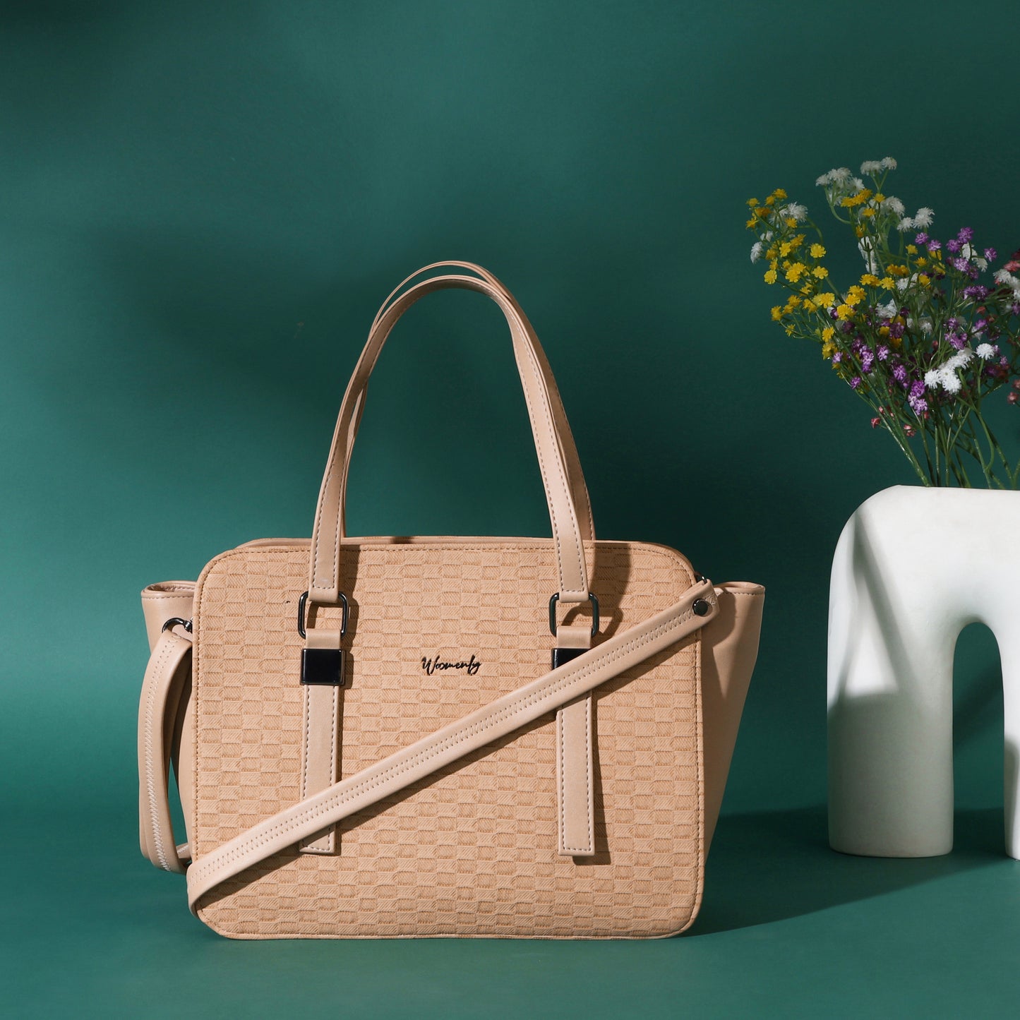 Dapper Drapery Handbags by Woomenly