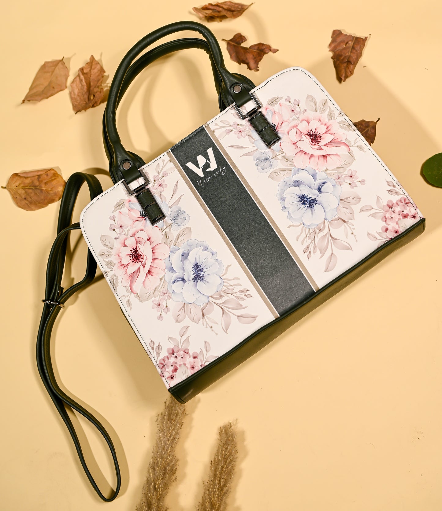 Floral Symphony Handbag By Woomenly